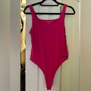 Calvin Klein brand new pink bodysuit